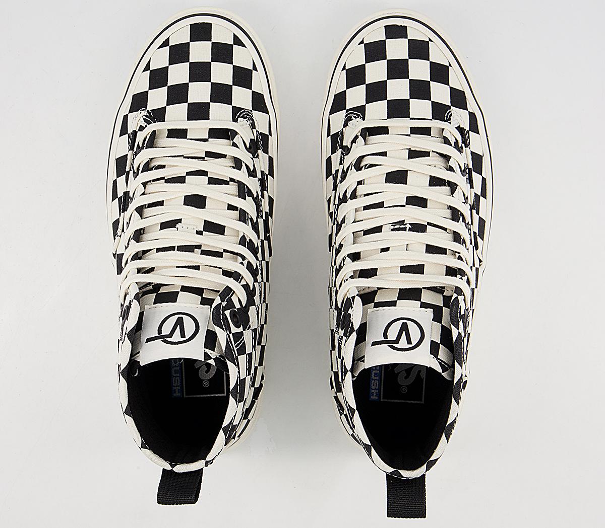 Vans Ua Sentry Trainers Vans Ua Sentry Trainers Checkerboard Marshmallow
