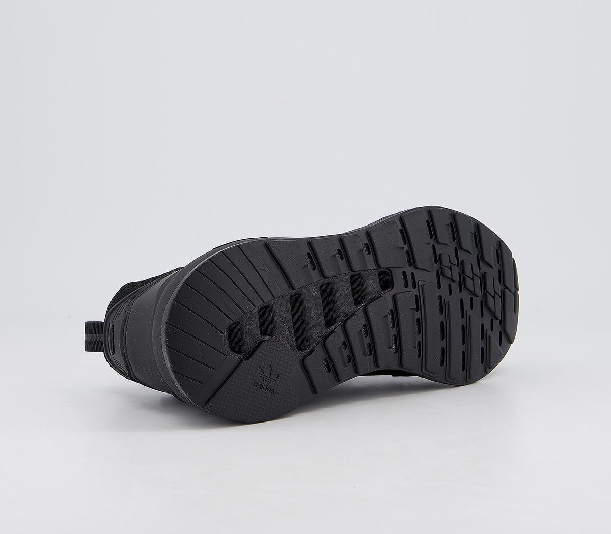 KB30　G/X adidas Zx 2k Boost Gs Core Black - Women's Trainers