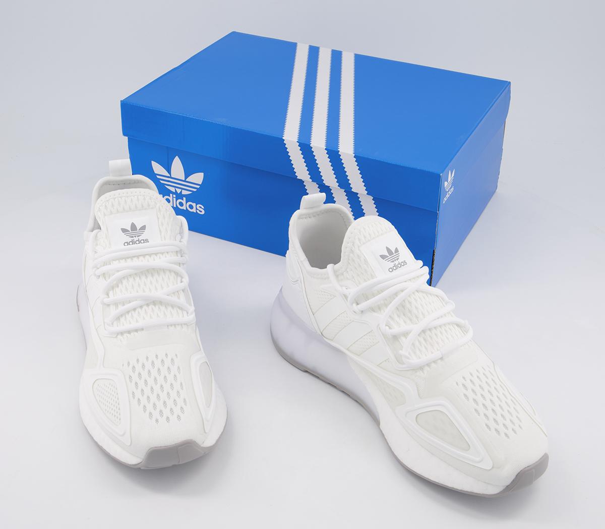 adidas Zx 2k Boost Gs Trainers White Women's Trainers