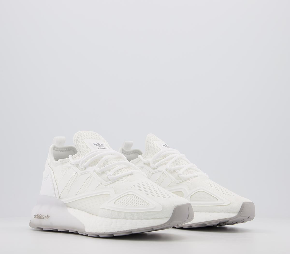 adidas Zx 2k Boost Gs White - Women's Trainers