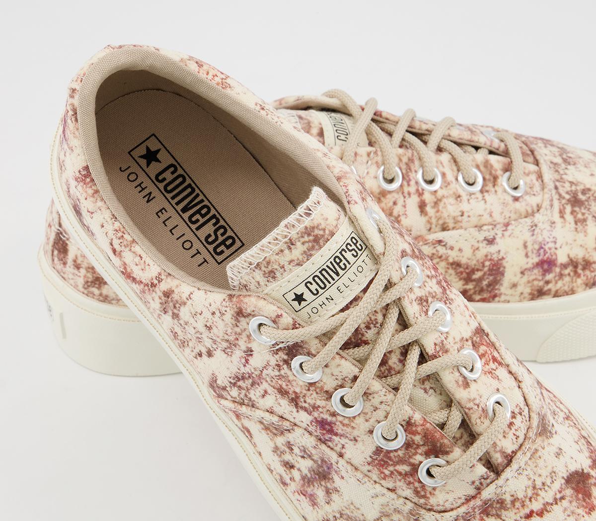 Converse Skid Grip Trainers Converse Skid Grip Trainers John Elliot Antique White Brown Egret