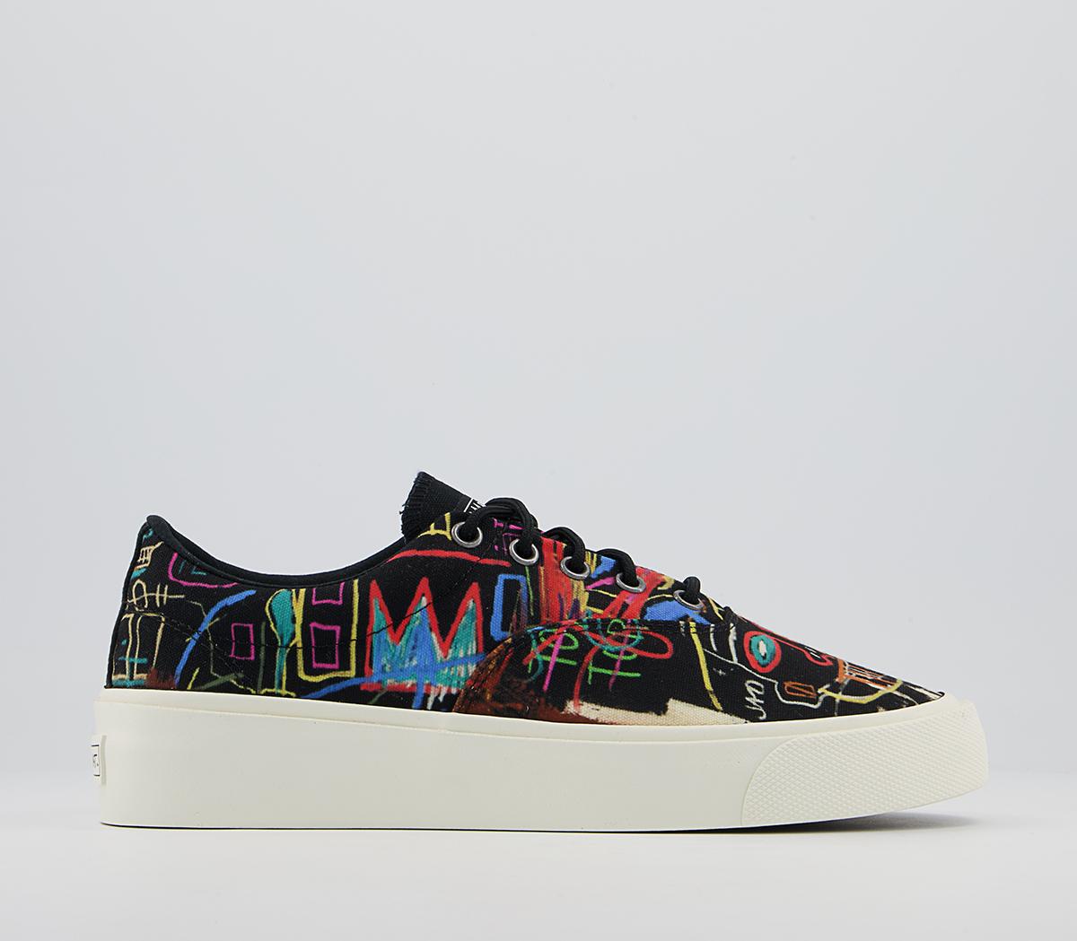 ConverseSkid Grip Trainers Jean Michel Basquiat Kings Of Egypt Ii