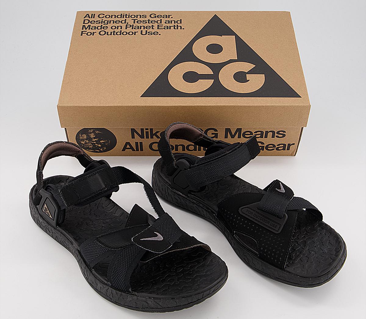 Nike Acg Air Deschutz Sandals Nike Acg Air Deschutz Sandals Black Iron Grey