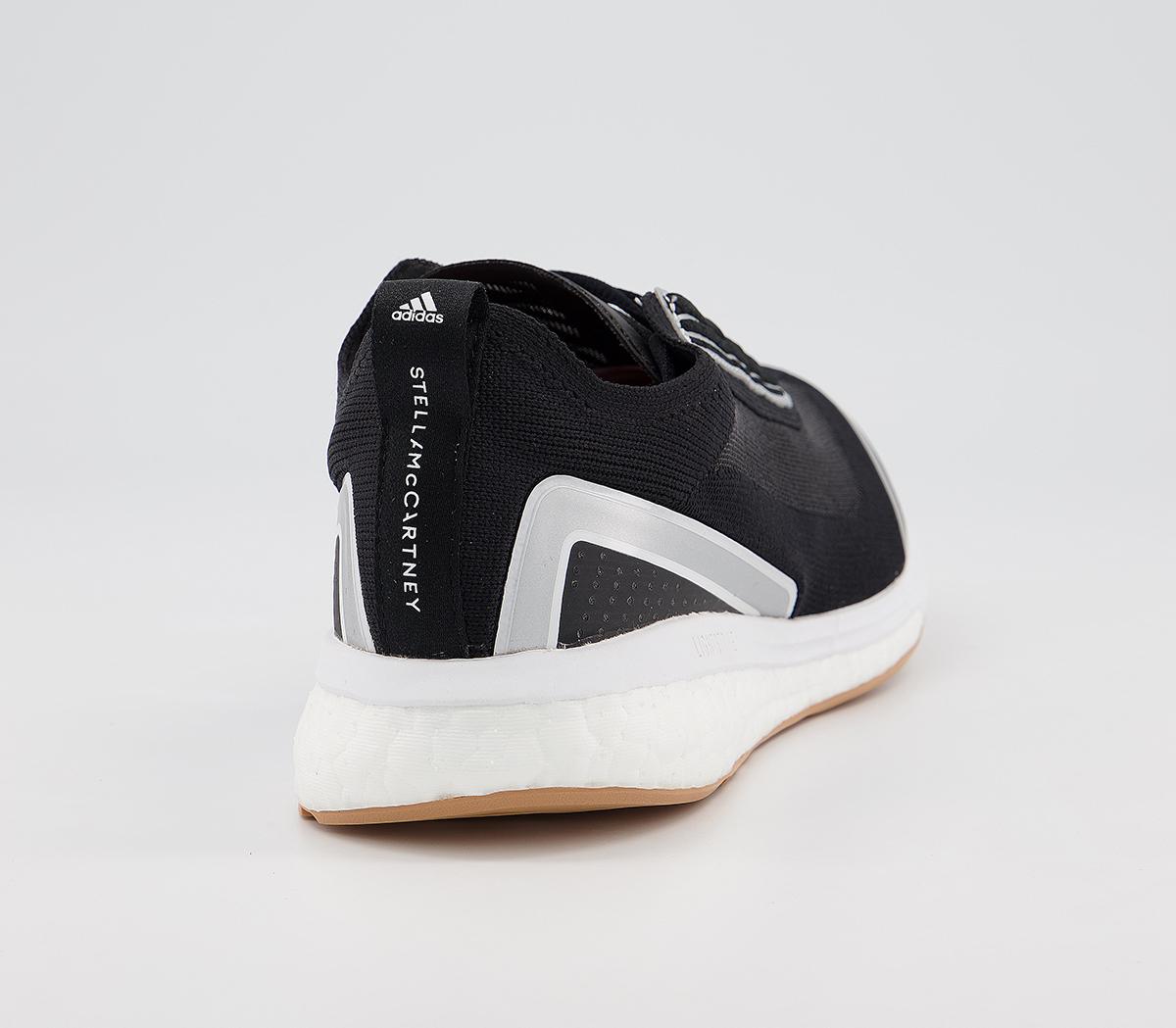 adidas Stella McCartney Boston S Trainers adidas Stella McCartney Boston S Trainers Black Red Silver Met Cardboard