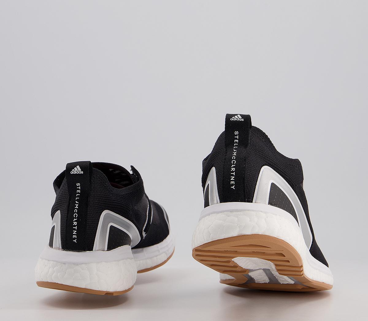 adidas Stella McCartney Boston S Trainers adidas Stella McCartney Boston S Trainers Black Red Silver Met Cardboard