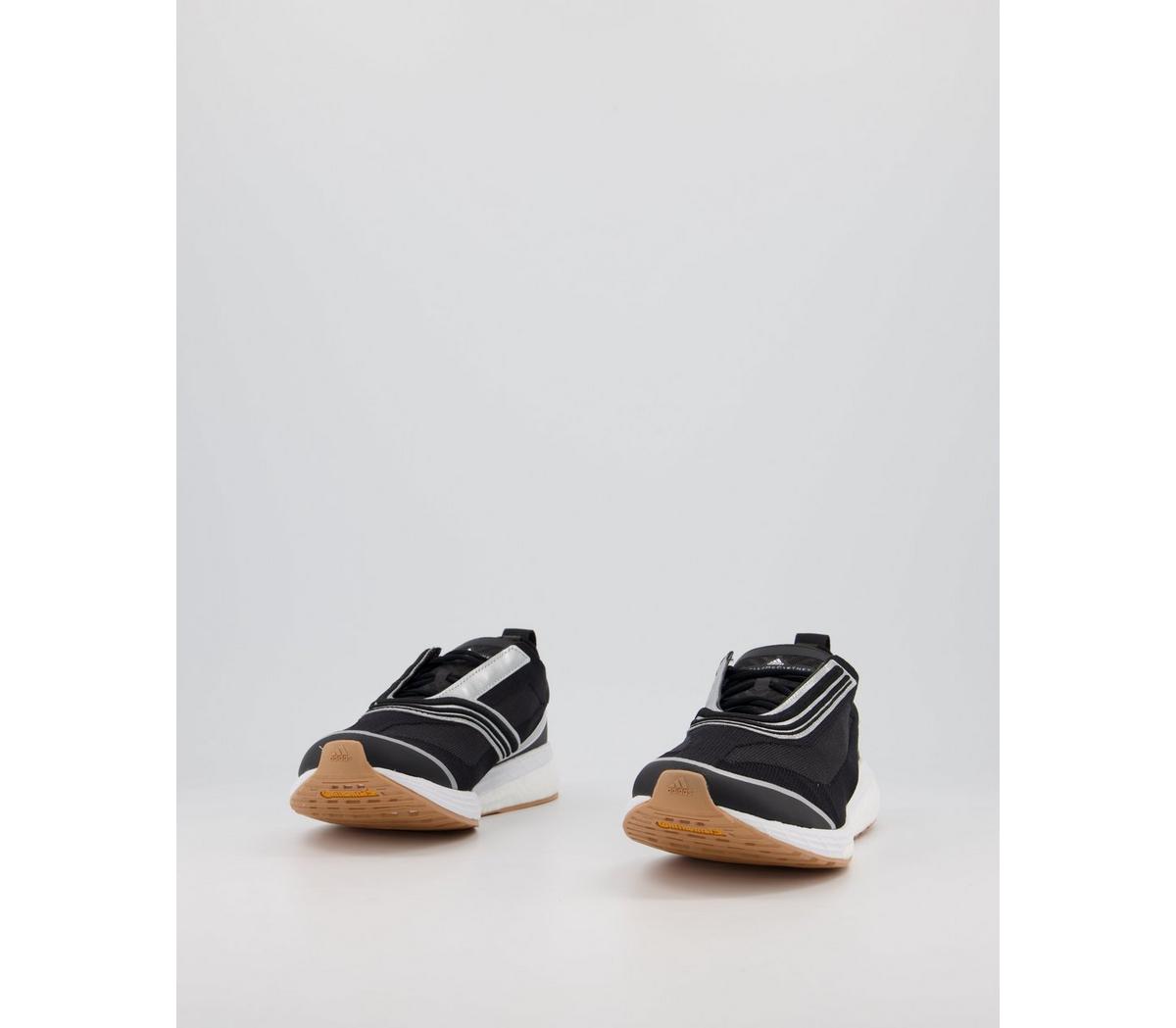 adidas Stella McCartney Boston S Trainers adidas Stella McCartney Boston S Trainers Black Red Silver Met Cardboard