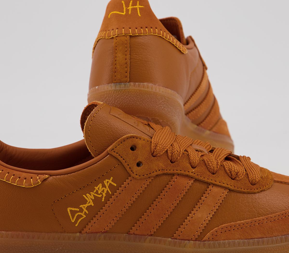 adidas Consortium Jonah Hill Samba Trainers Craft Ochre Tech