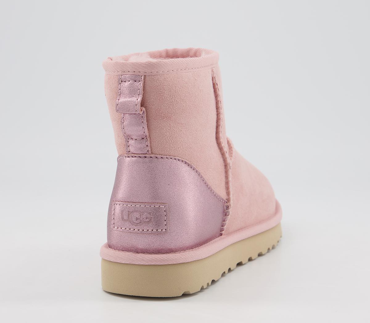 UGGClassic Mini Metallic BootsPink Cloud