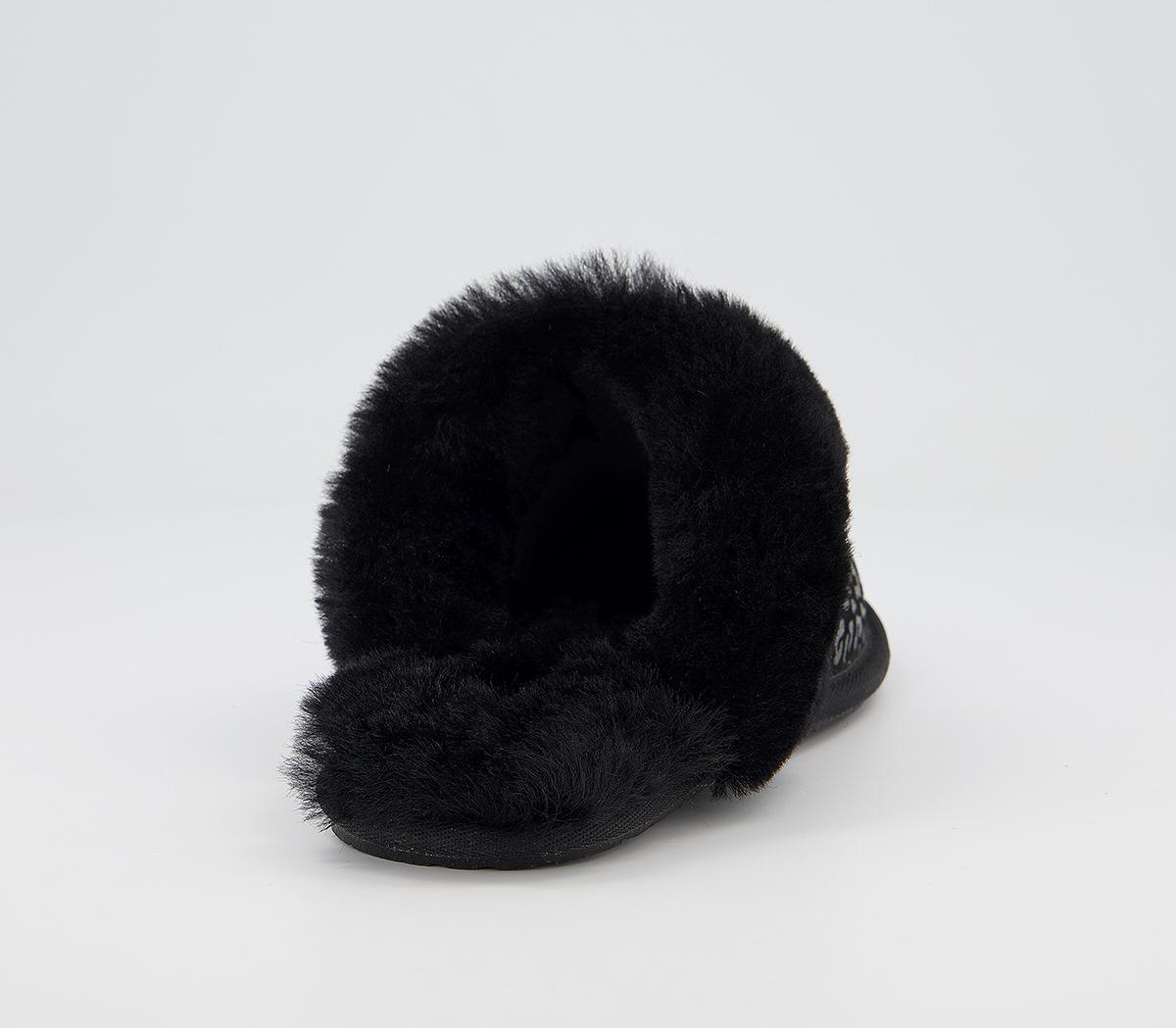 UGGScuffette Ii SlippersSnow Leopard Black