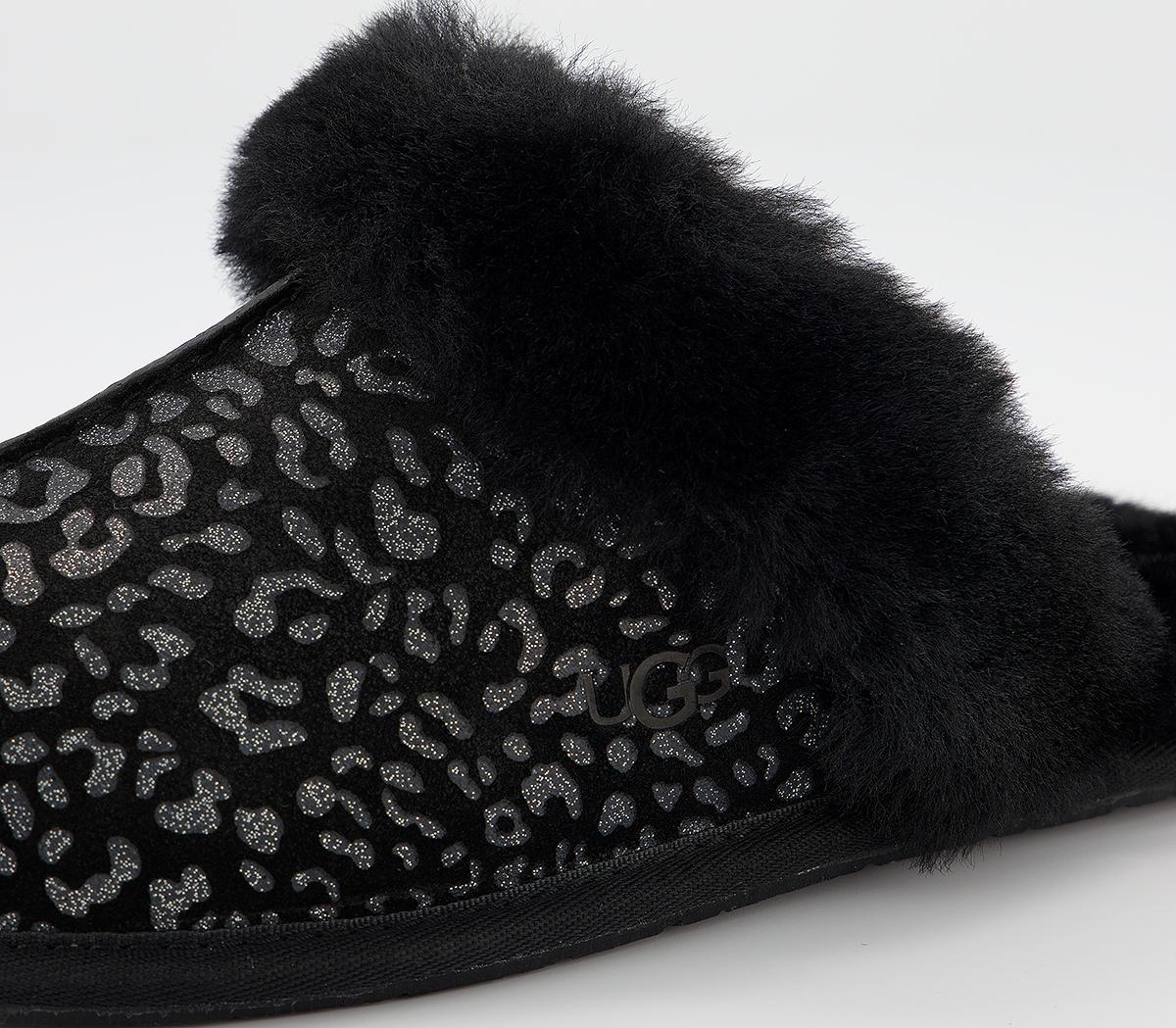 UGGScuffette Ii SlippersSnow Leopard Black