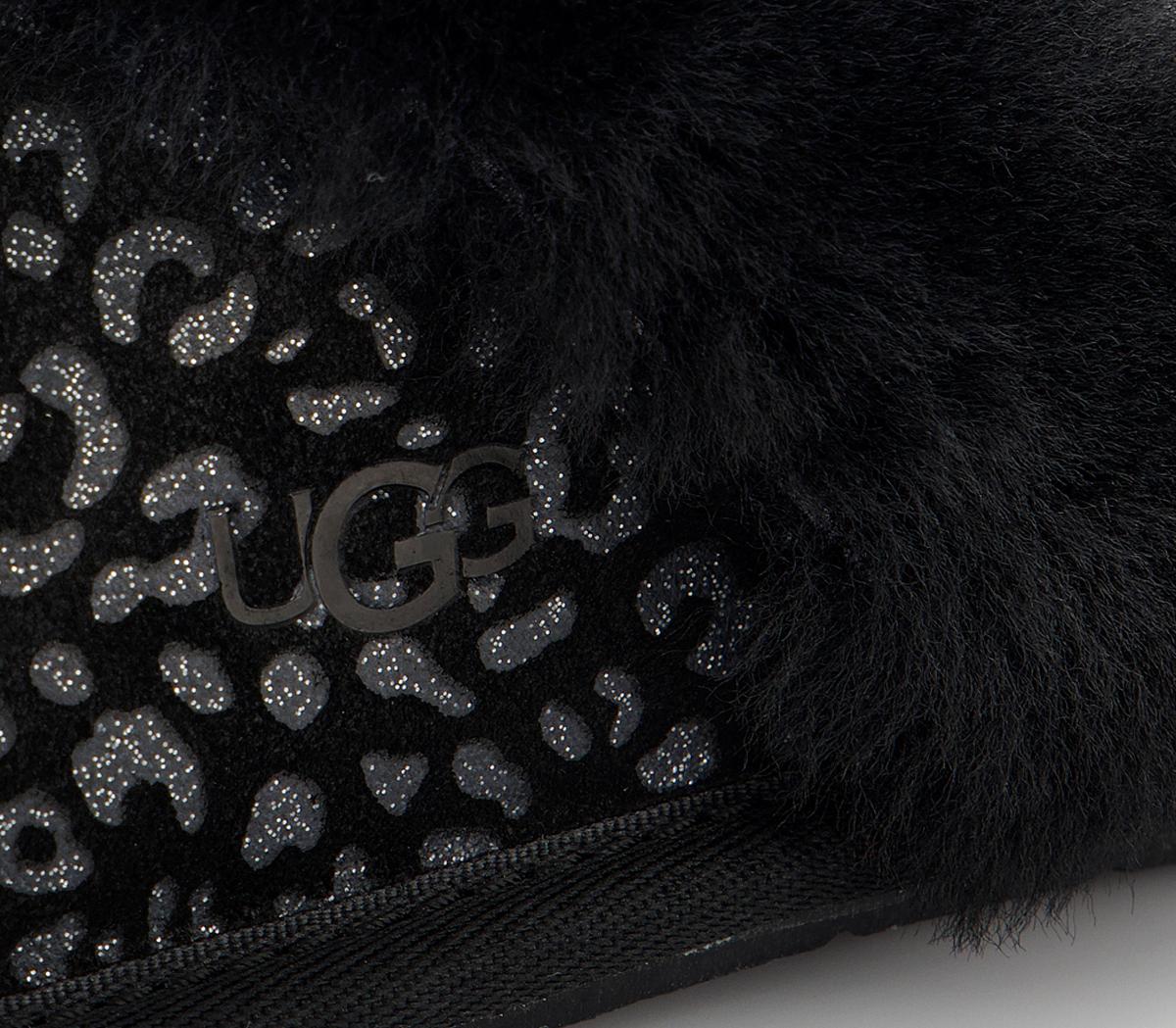 UGGScuffette Ii SlippersSnow Leopard Black