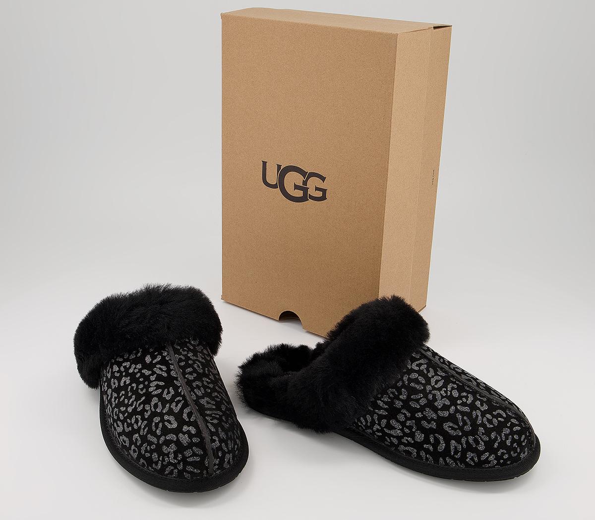 UGGScuffette Ii SlippersSnow Leopard Black