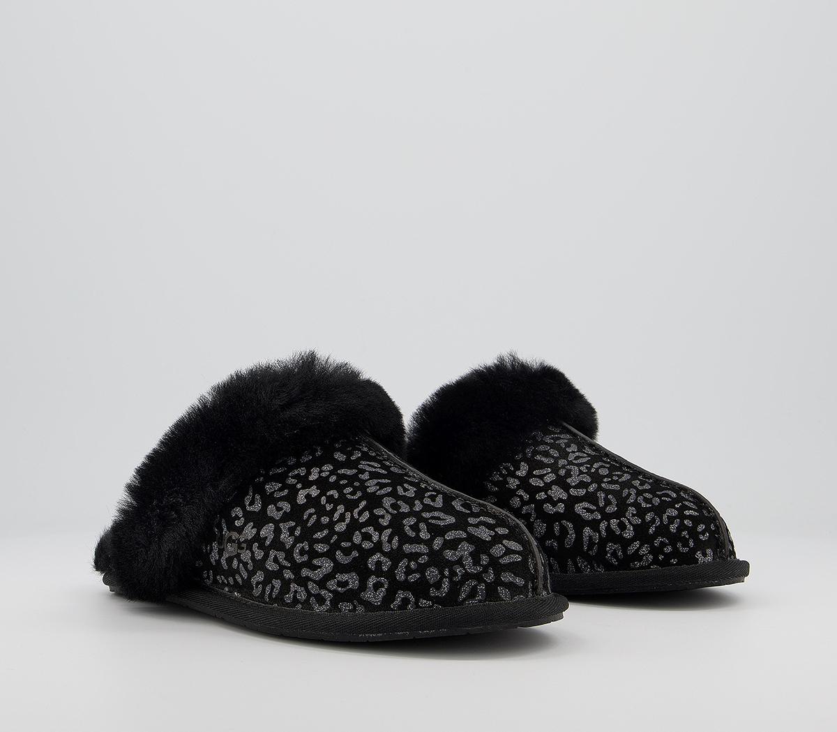 UGGScuffette Ii SlippersSnow Leopard Black