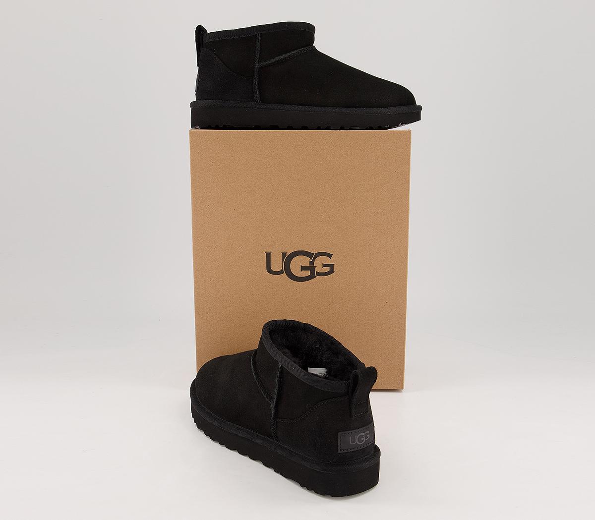 UGG Classic Ultra Mini Boots UGG Classic Ultra Mini Boots Black