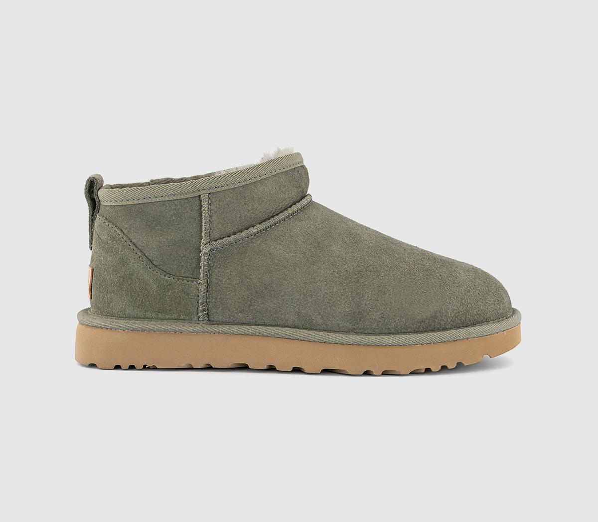 UGGClassic Ultra Mini BootsMoss Green  Amphora