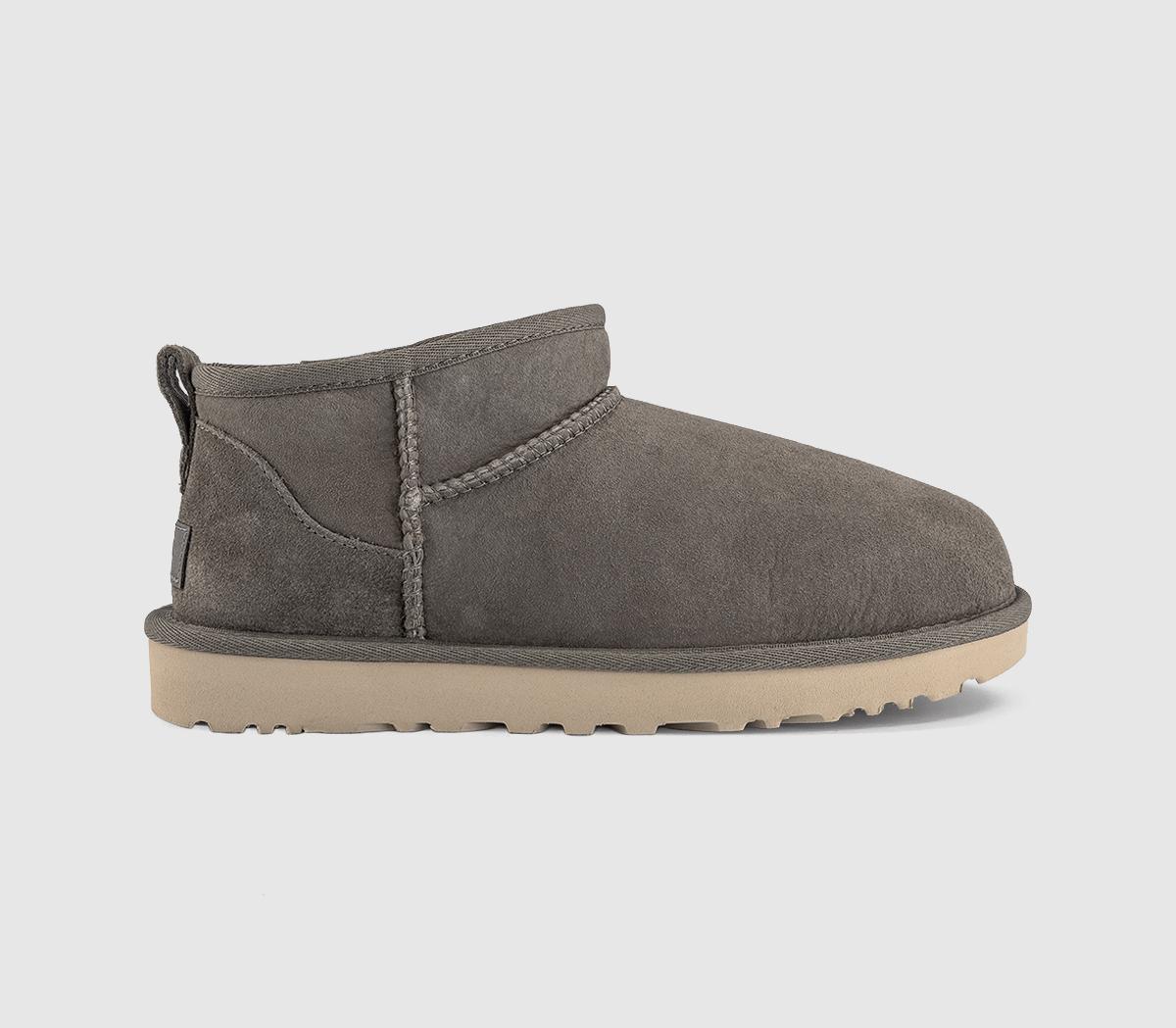Ugg Women's Dark Grey W Classic Ultra Mini In For - Image 7