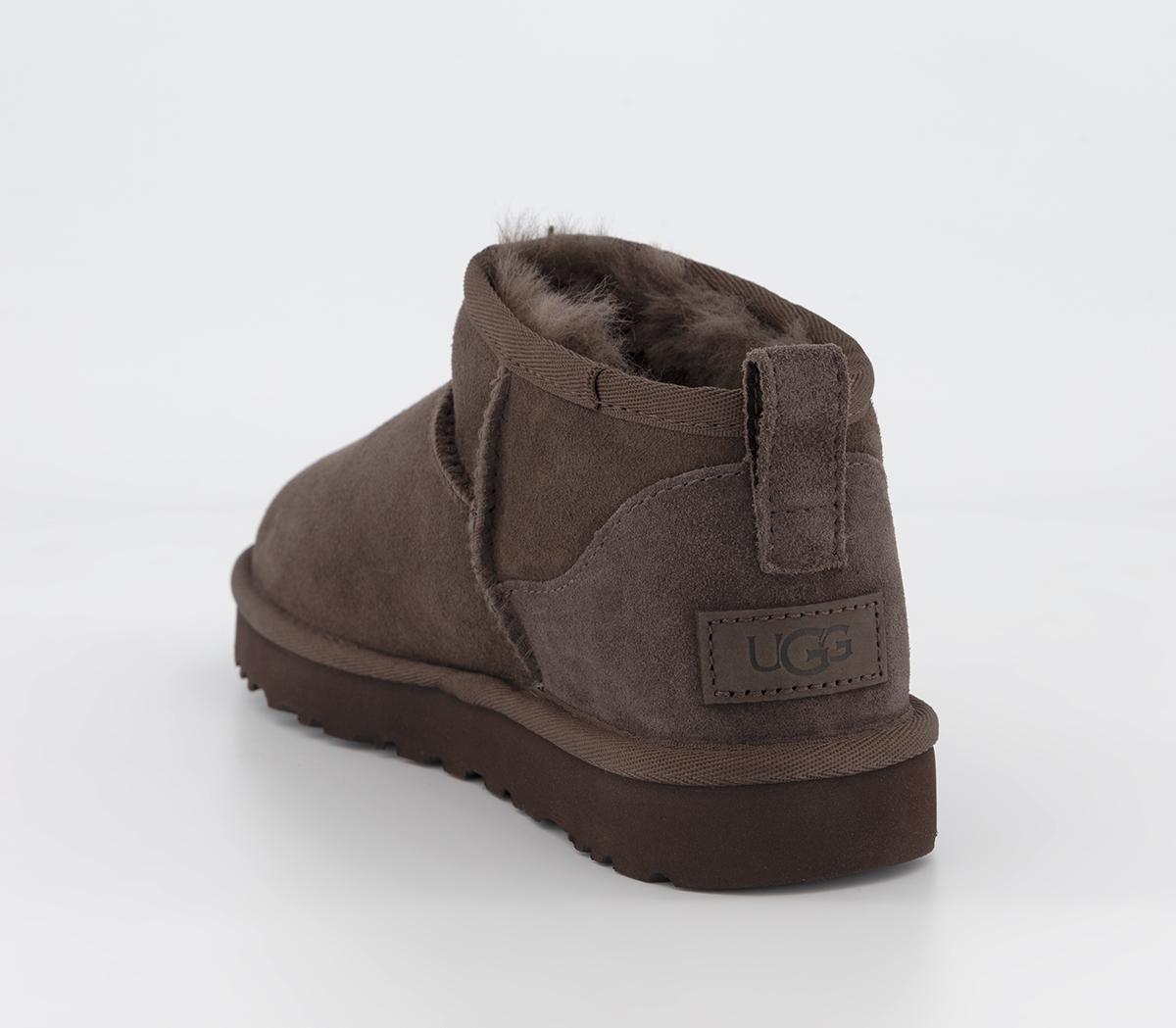 UGG Classic Ultra Mini Boots Burnt Cedar - Women's Ankle Boots