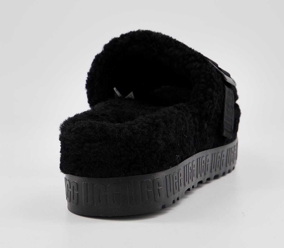 UGGFlufitta SlippersBlack