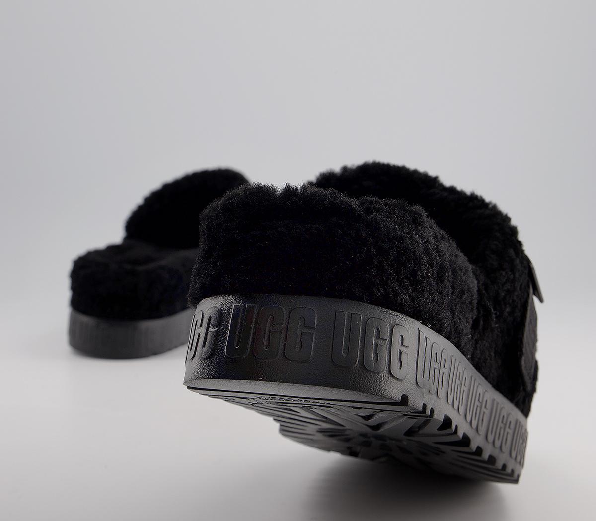 UGGFlufitta SlippersBlack