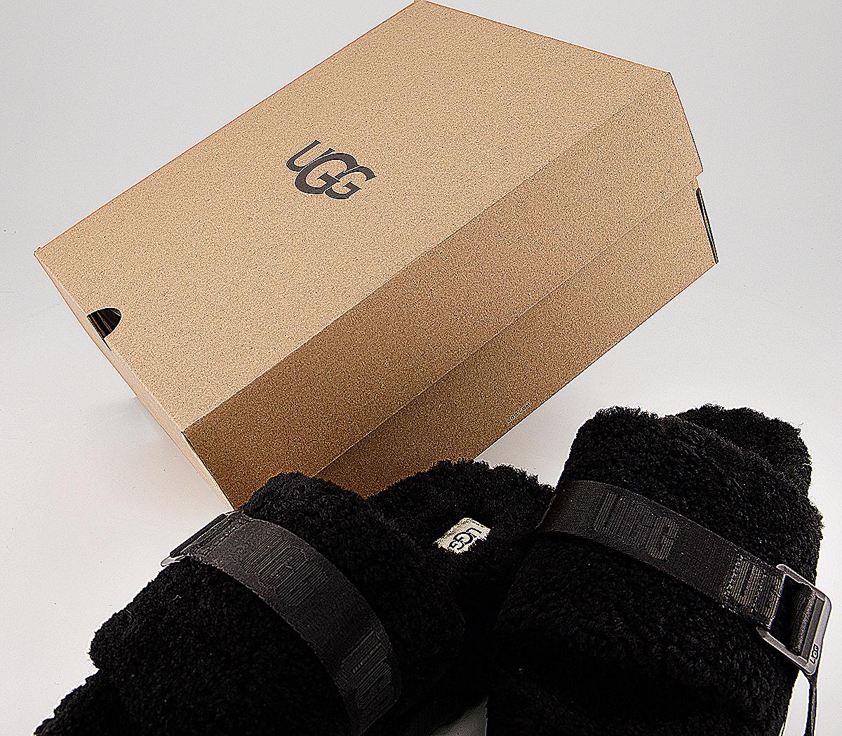 UGGFlufitta SlippersBlack
