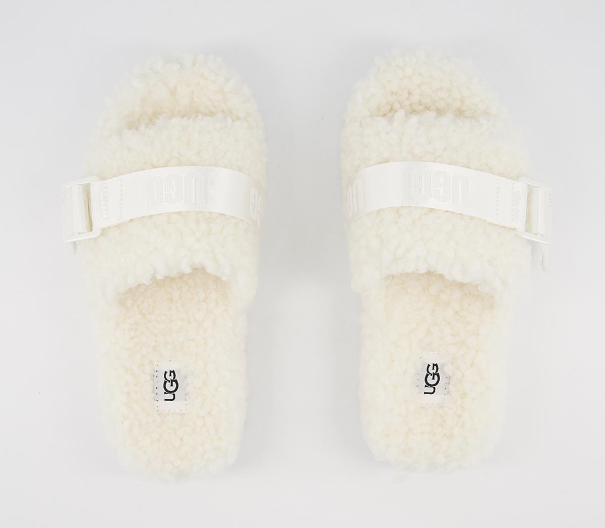 UGG Flufitta Slippers UGG Flufitta Slippers White
