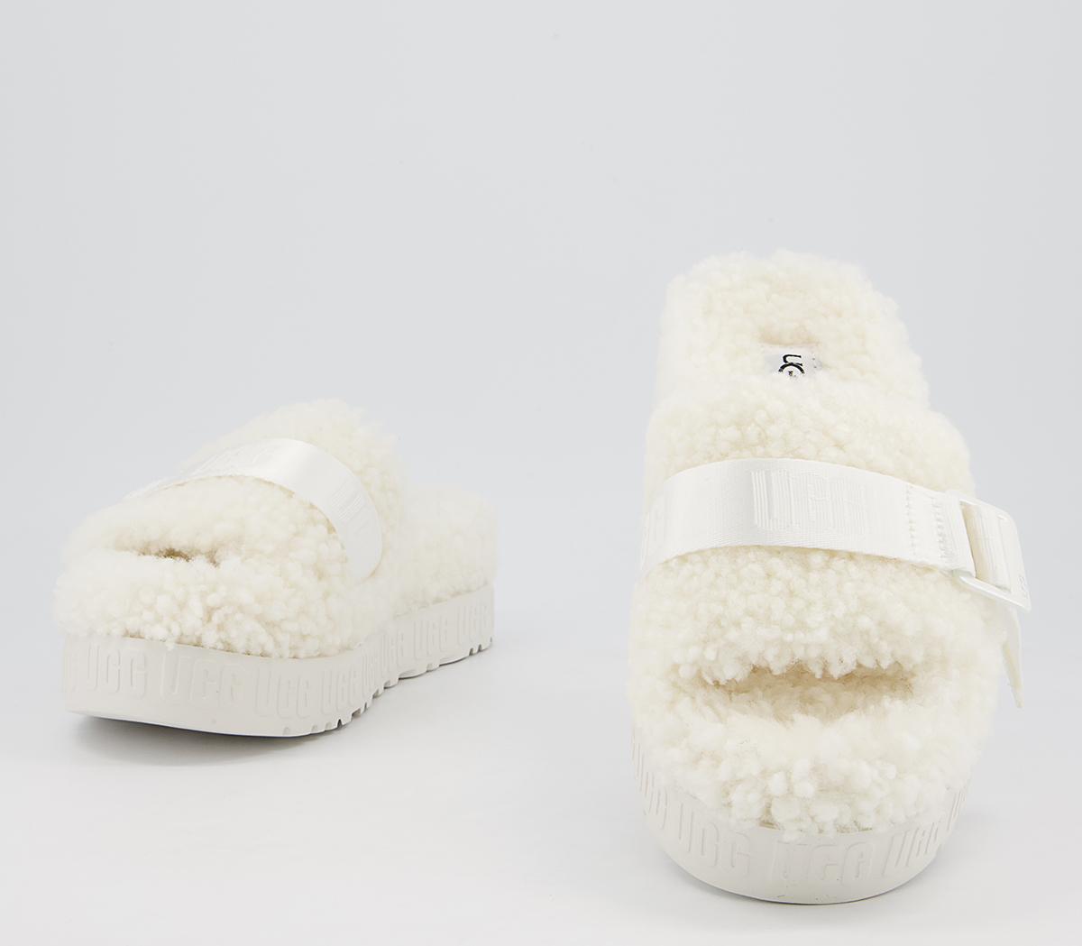 UGG Flufitta Slippers UGG Flufitta Slippers White