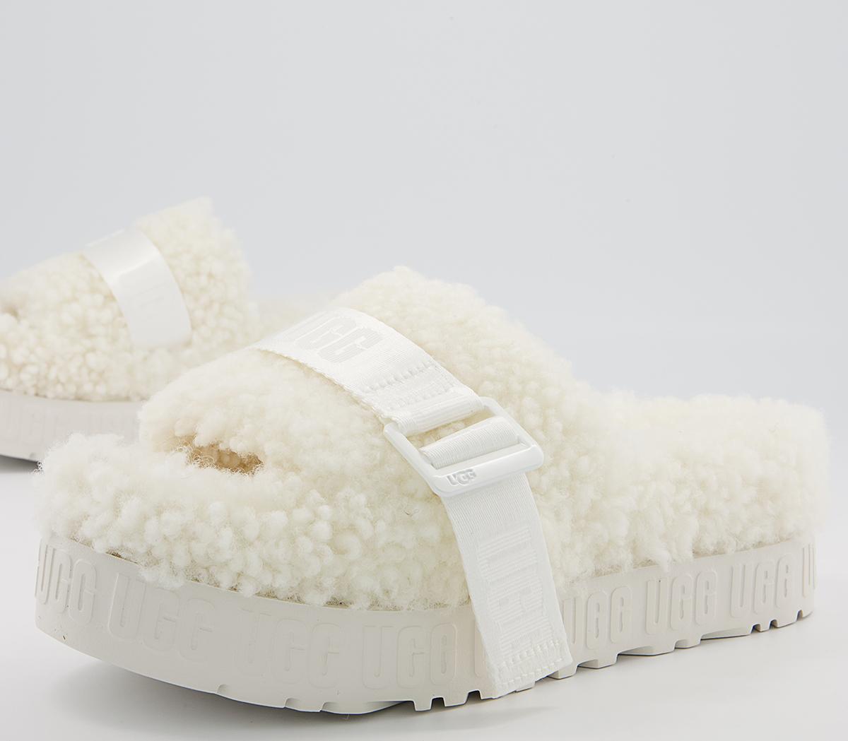 UGG Flufitta Slippers UGG Flufitta Slippers White