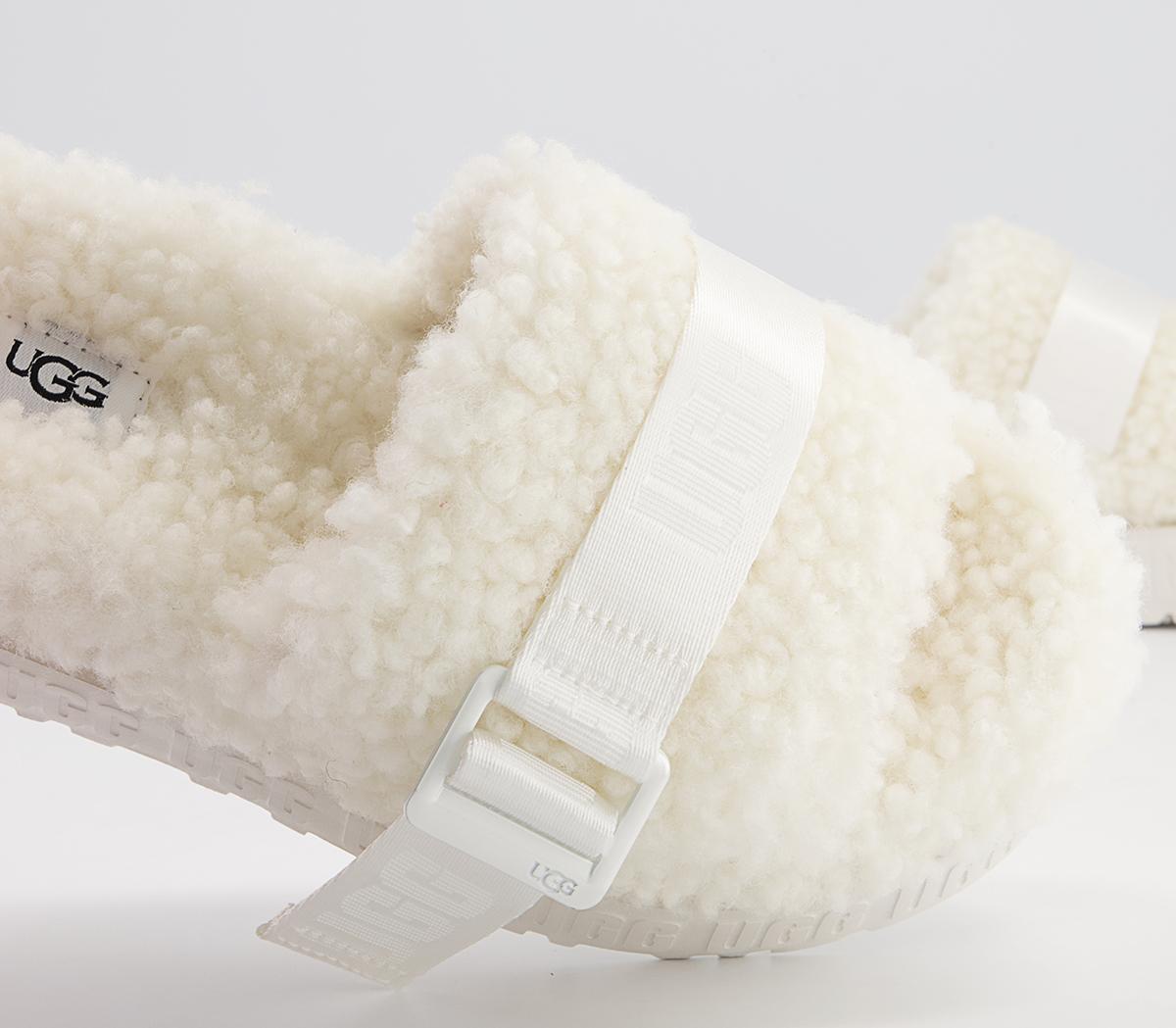 UGG Flufitta Slippers UGG Flufitta Slippers White