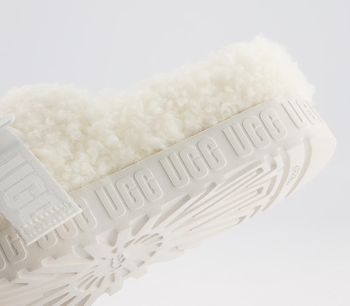 UGG Flufitta Slippers UGG Flufitta Slippers White