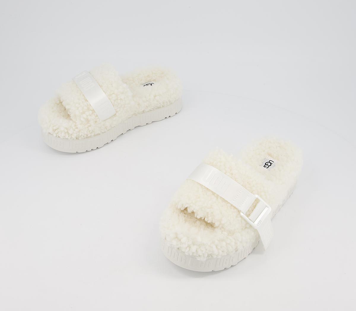 UGG Flufitta Slippers UGG Flufitta Slippers White