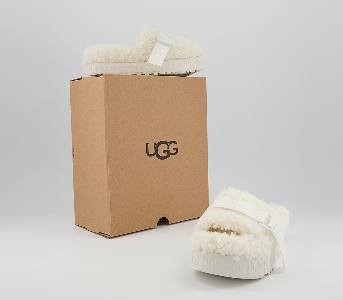 UGG Flufitta Slippers UGG Flufitta Slippers White