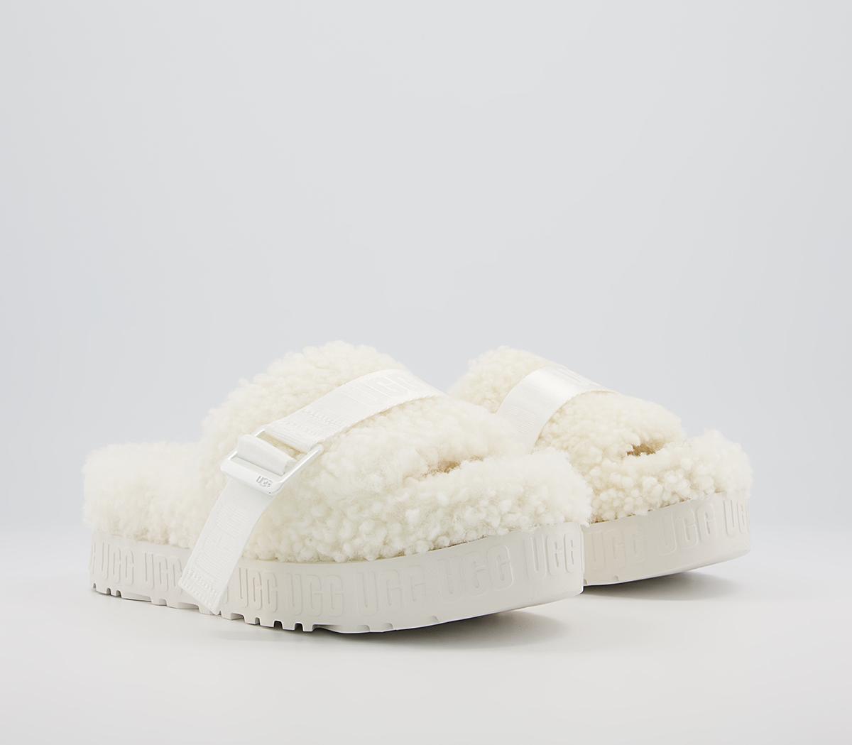 UGG Flufitta Slippers UGG Flufitta Slippers White