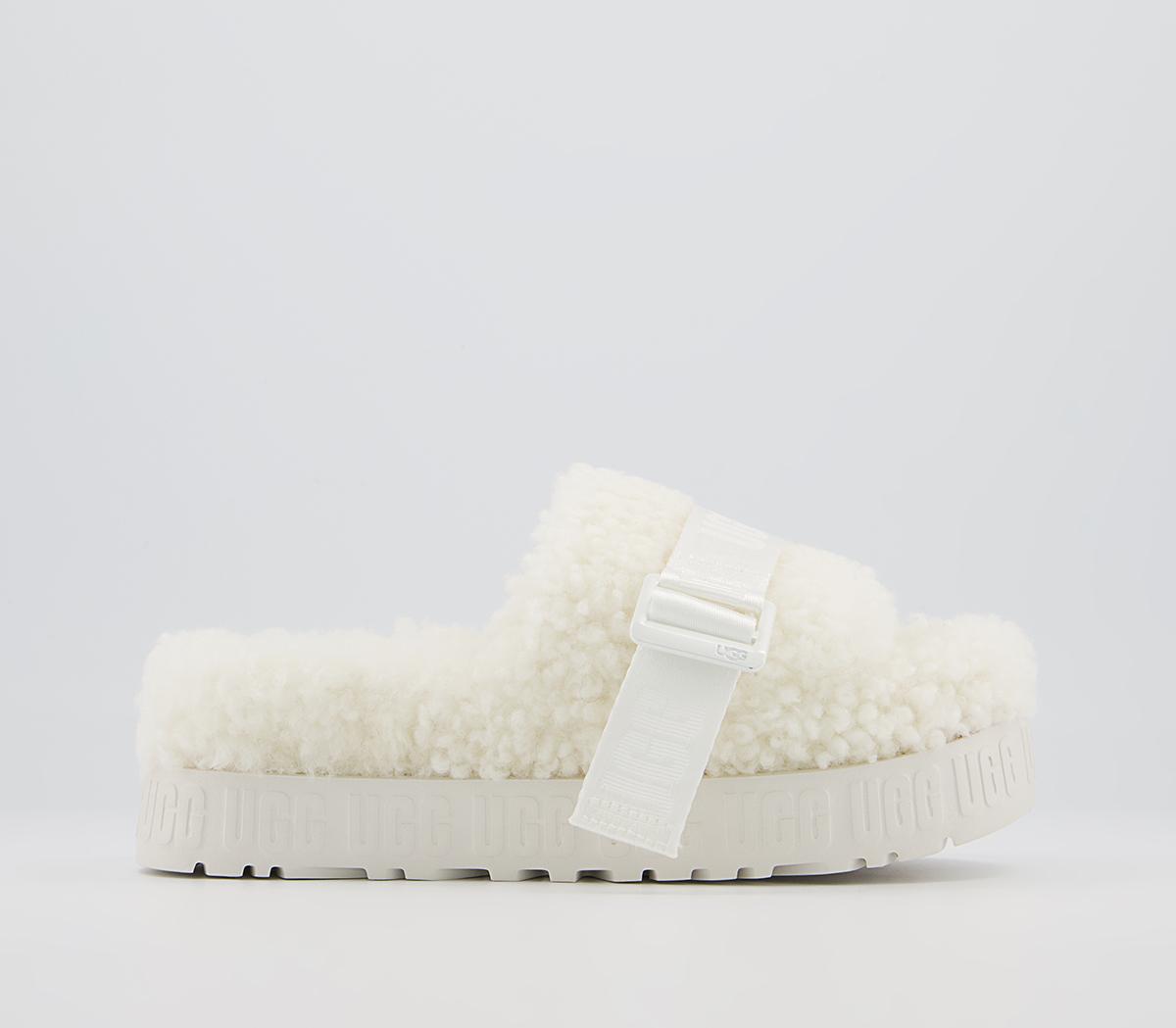 UGG Flufitta Slippers UGG Flufitta Slippers White