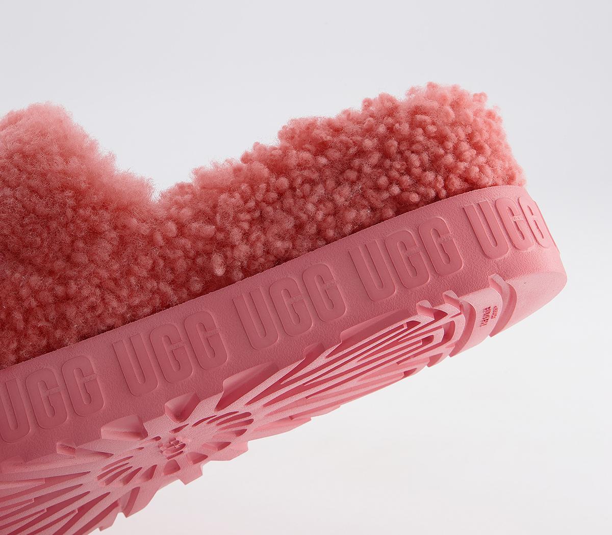 UGG Flufitta Slippers Pink Blossom - Flat Shoes for Women