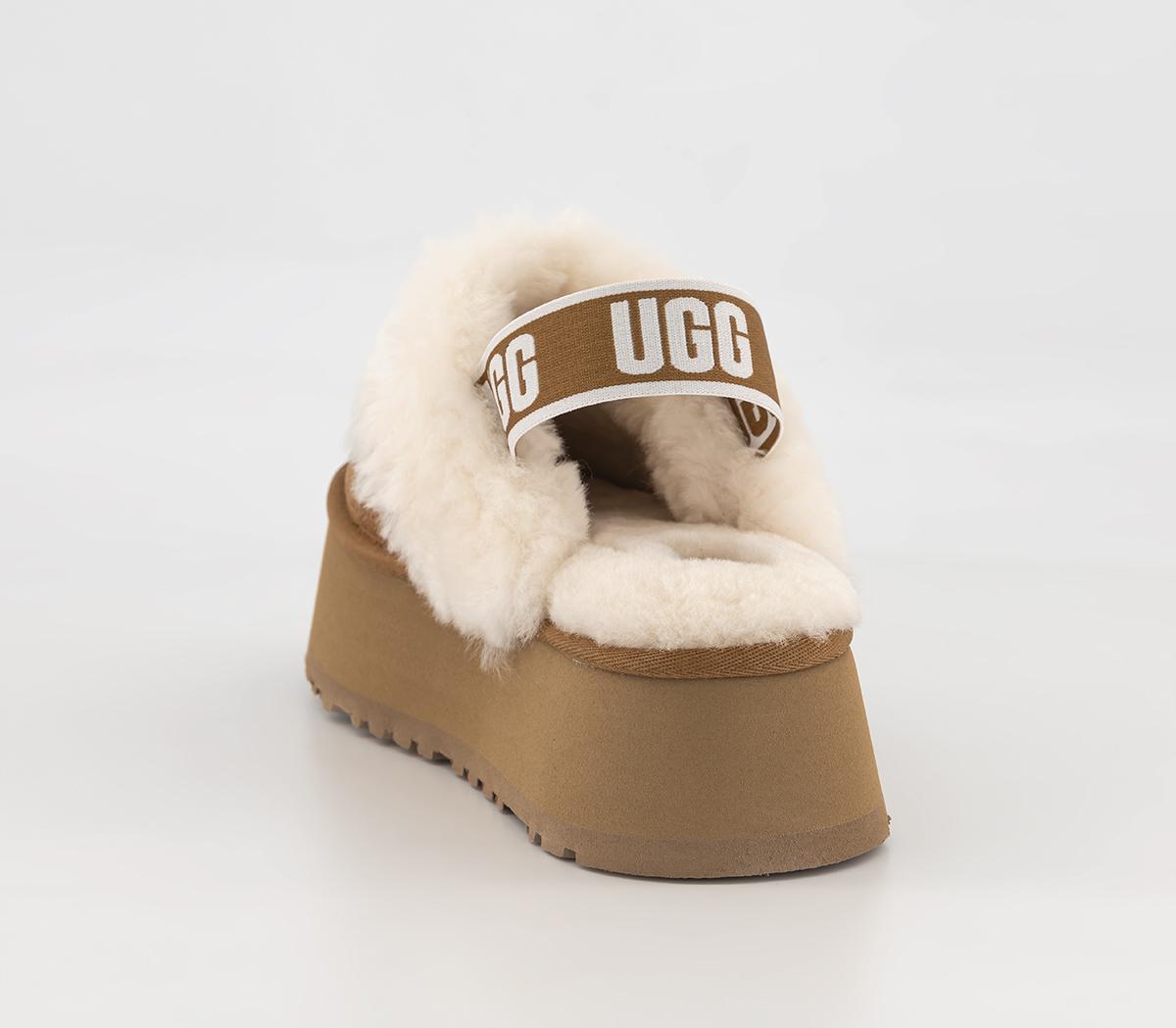 UGG Funkette Slippers Chestnut - Women's Slippers
