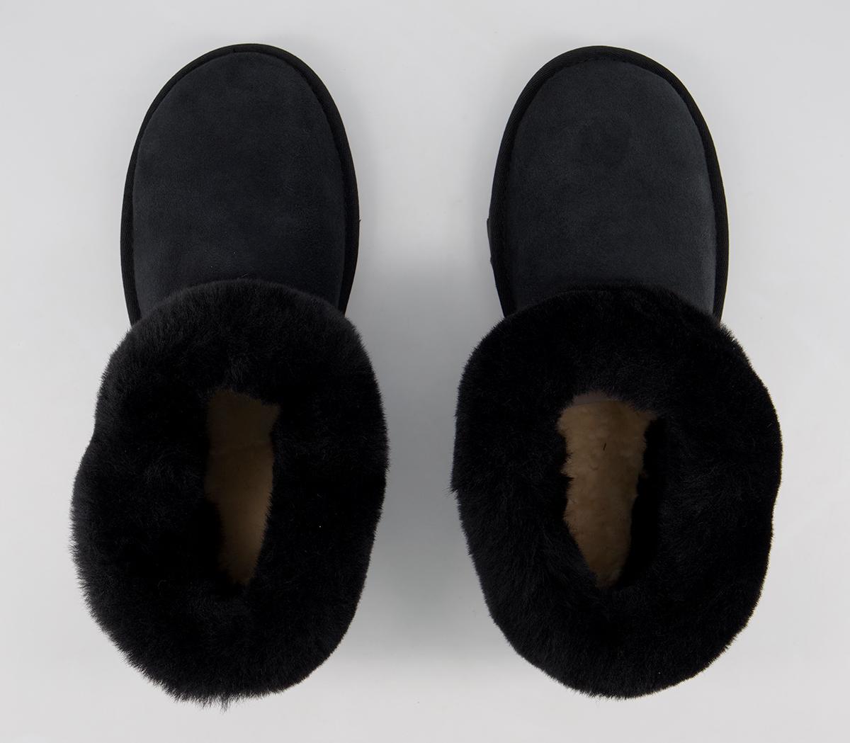 UGGClassic Mini Fluff BootsBlack