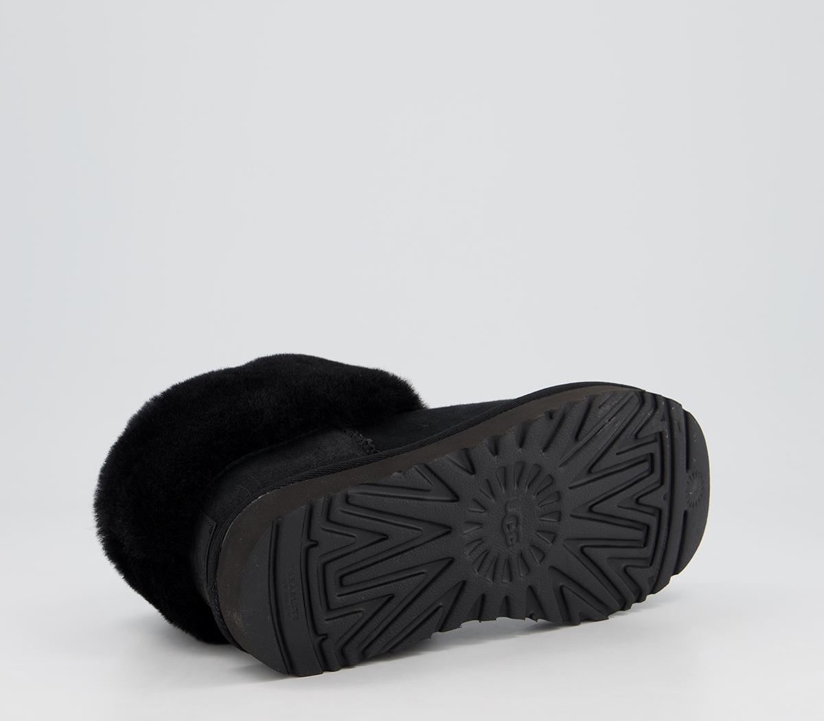 UGGClassic Mini Fluff BootsBlack