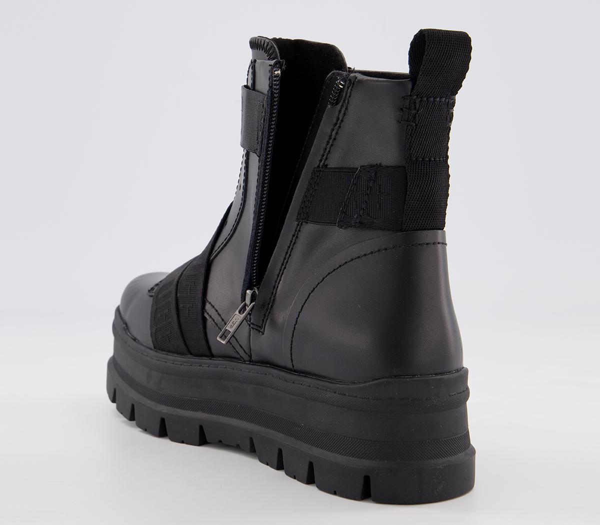 Combat Boots Ugg Sid Ankle Boots UGG Sid Boot Black Women's Ankle