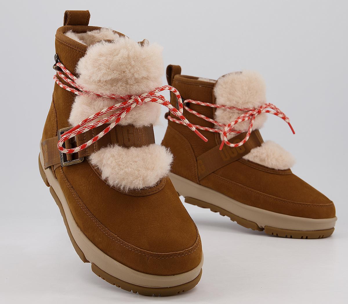 UGG Classic Weather Hiker Boots Chestnut Women's Ankle Boots