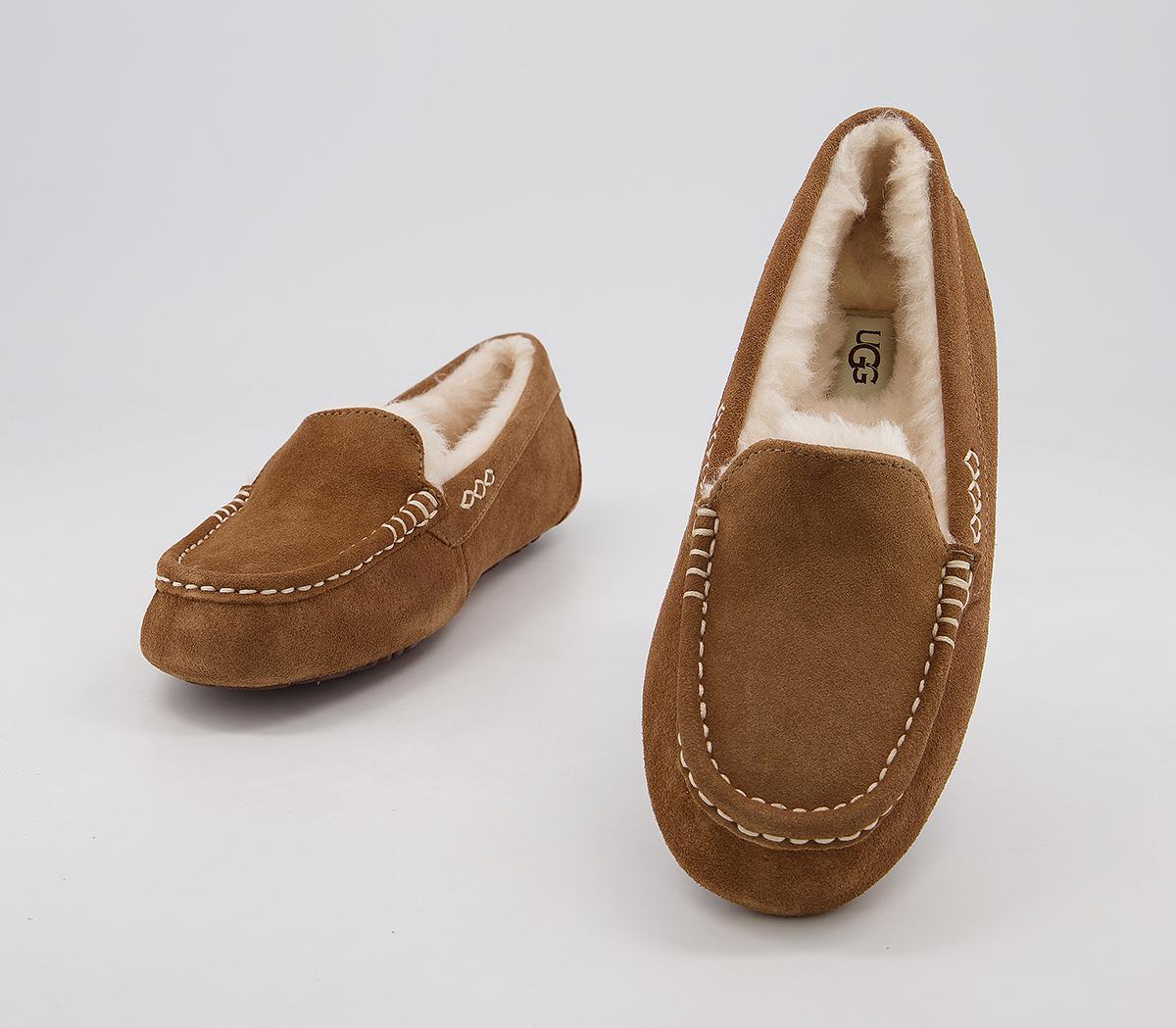 UGG Ansley Slippers Chestnut - Flat Shoes for Women