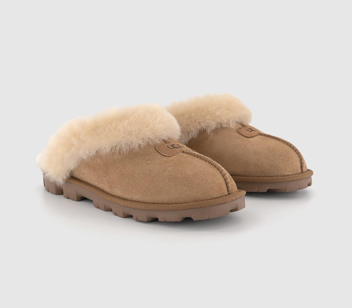 UGG Coquette Slippers Chestnut - Flat Shoes for Women