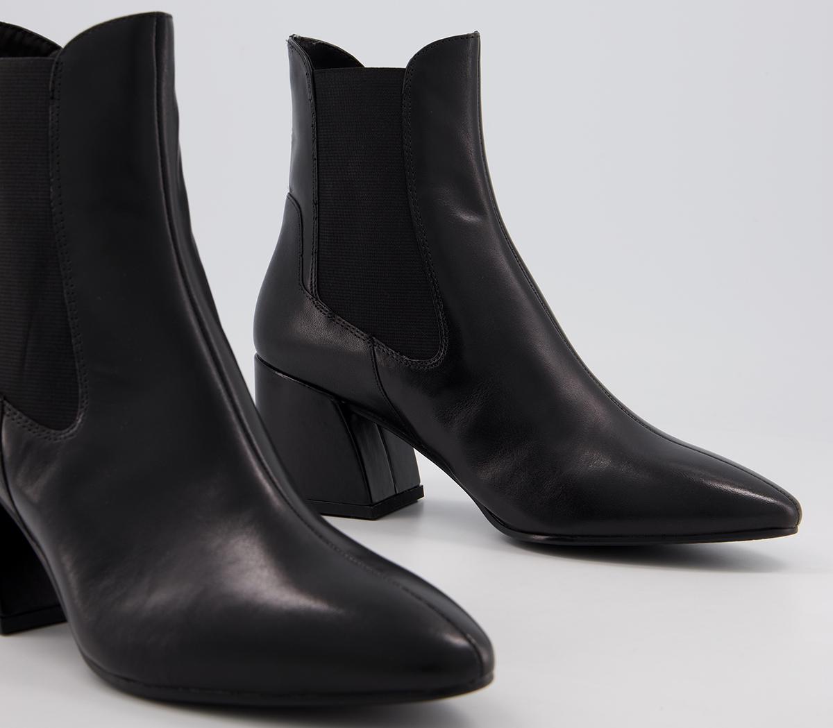 Vagabond Shoemakers Olivia Chelsea Block Heel Boots Black - Women's ...