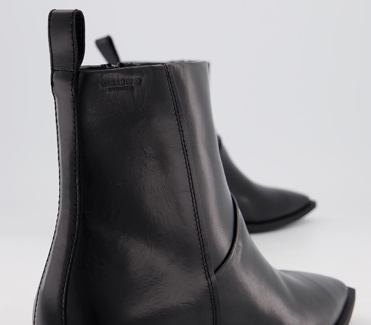 Vagabond Shoemakers Ally Chelsea Boots Black - Women's Ankle Boots