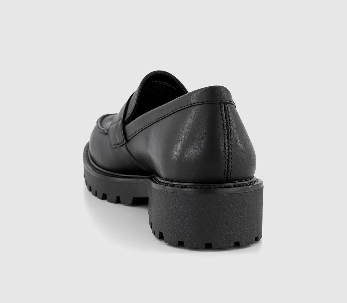 Vagabond Shoemakers Kenova Loafers Black Leather - Flat Shoes for Women