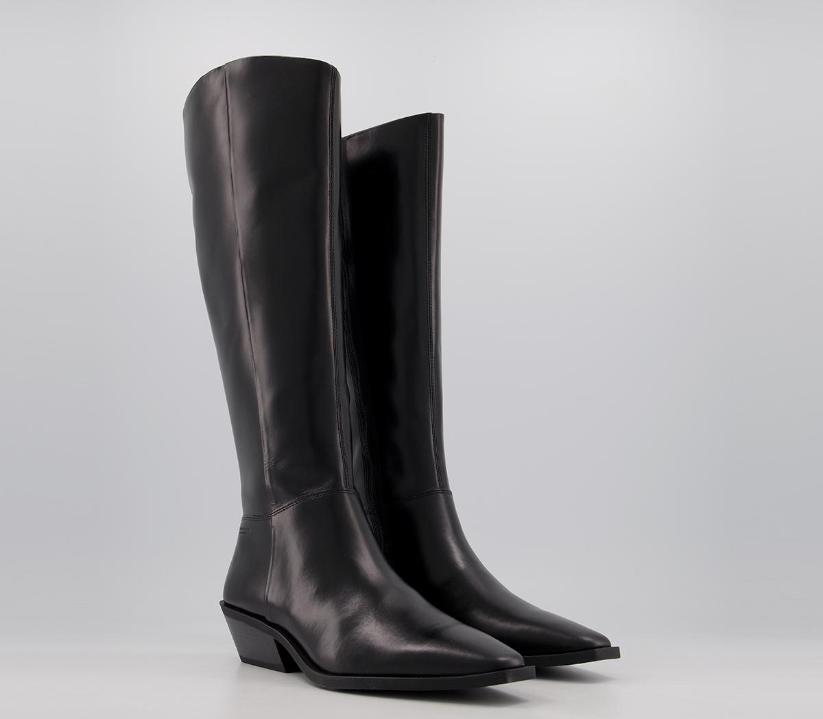 Vagabond Shoemakers Ally Tall Boots Black - Knee High Boots