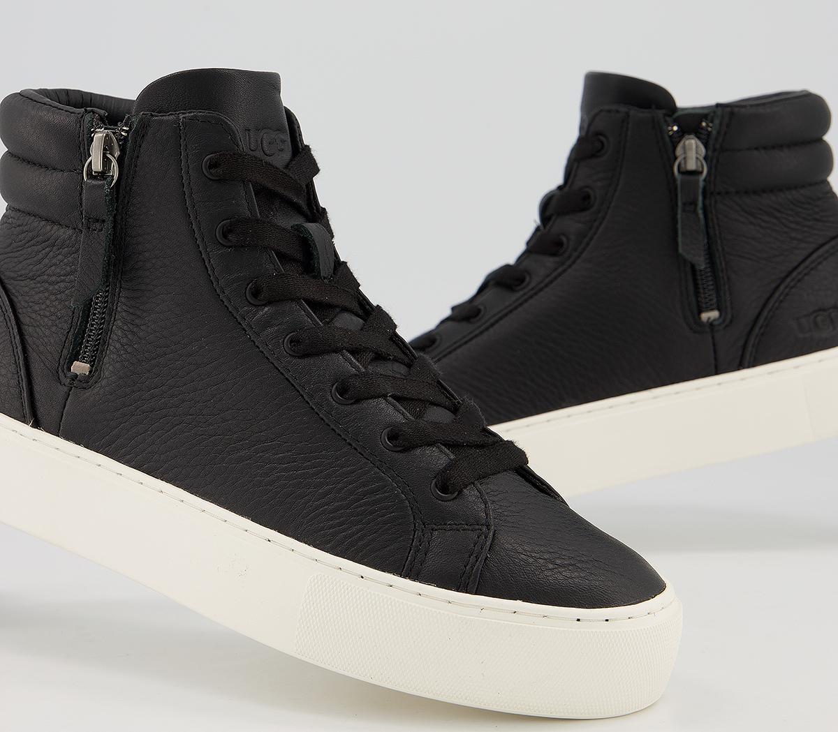 UGG Olli High Top Trainers Black Women's Ankle Boots