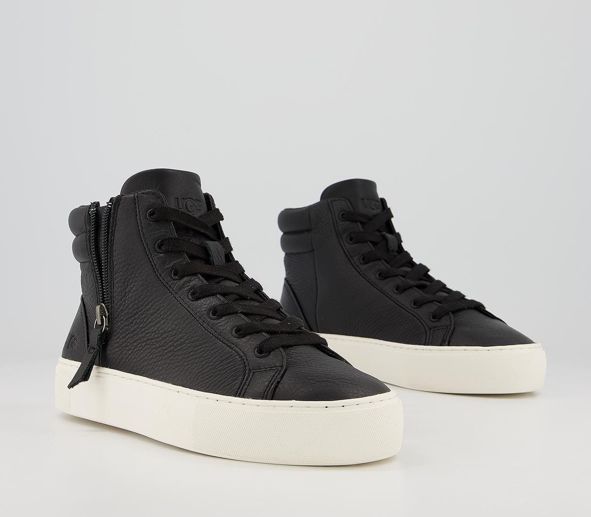 UGG Olli High Top Trainers Black Women's Ankle Boots