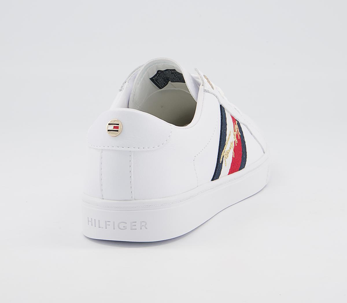Tommy HilfigerSignature Cupsole SneakersWhite