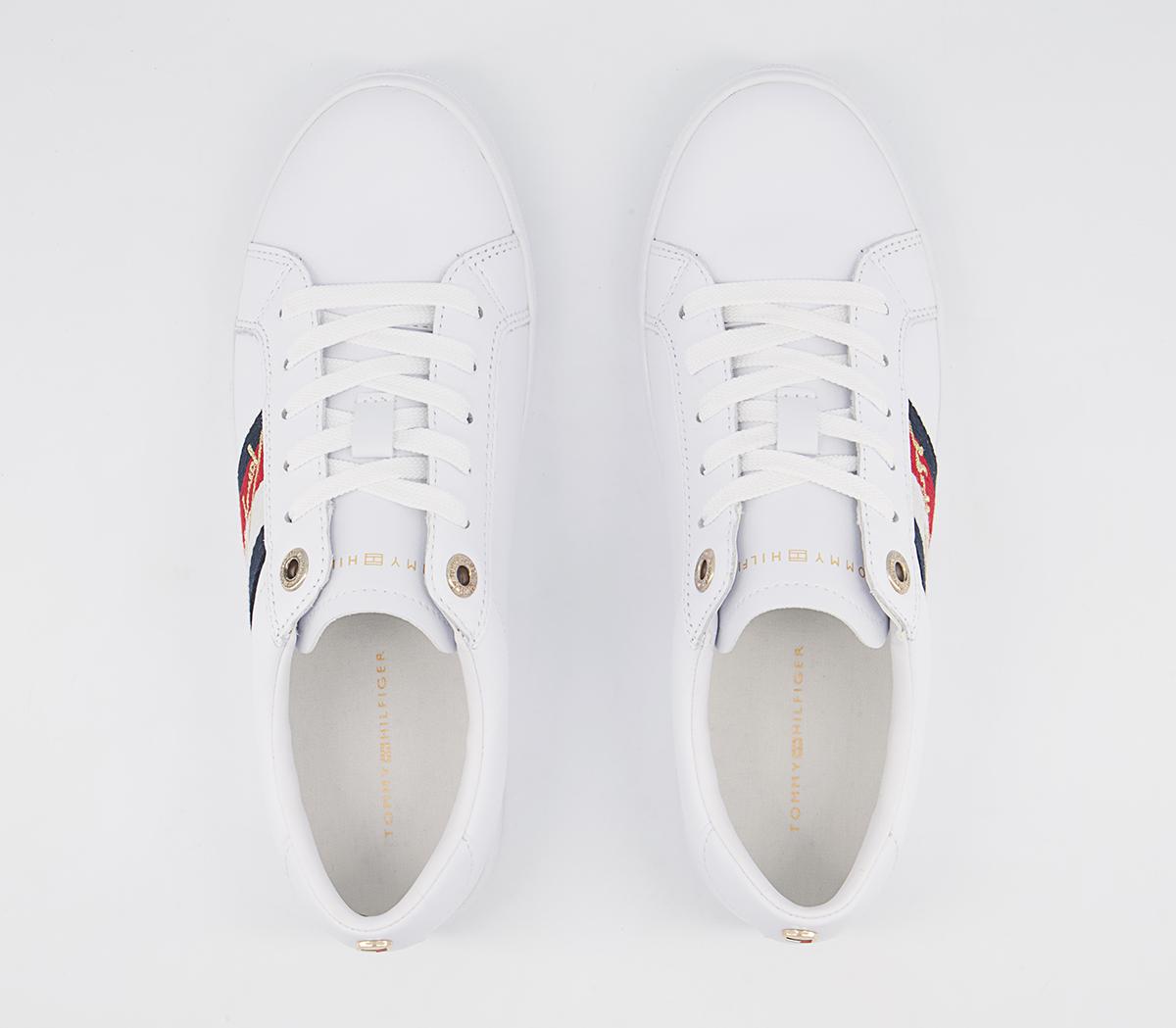 Tommy HilfigerSignature Cupsole SneakersWhite