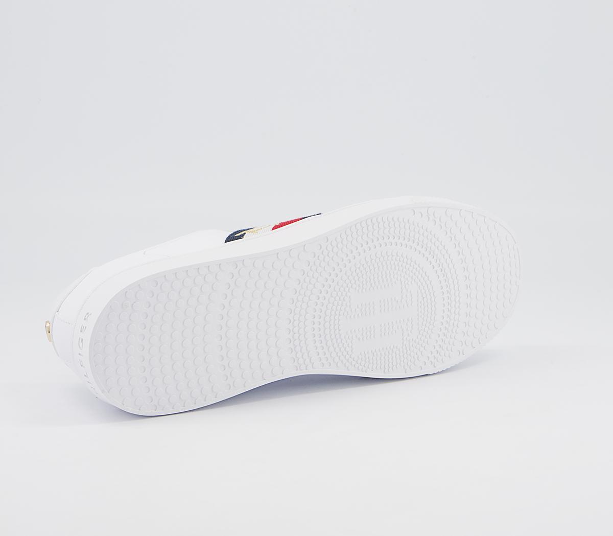 Tommy HilfigerSignature Cupsole SneakersWhite